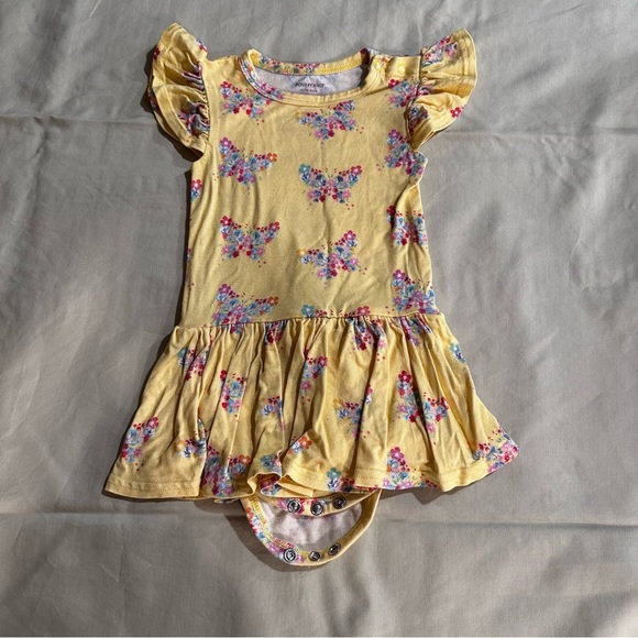 Posh Peanut bodysuit twirl butterfly floral pattern - Picture 2 of 2